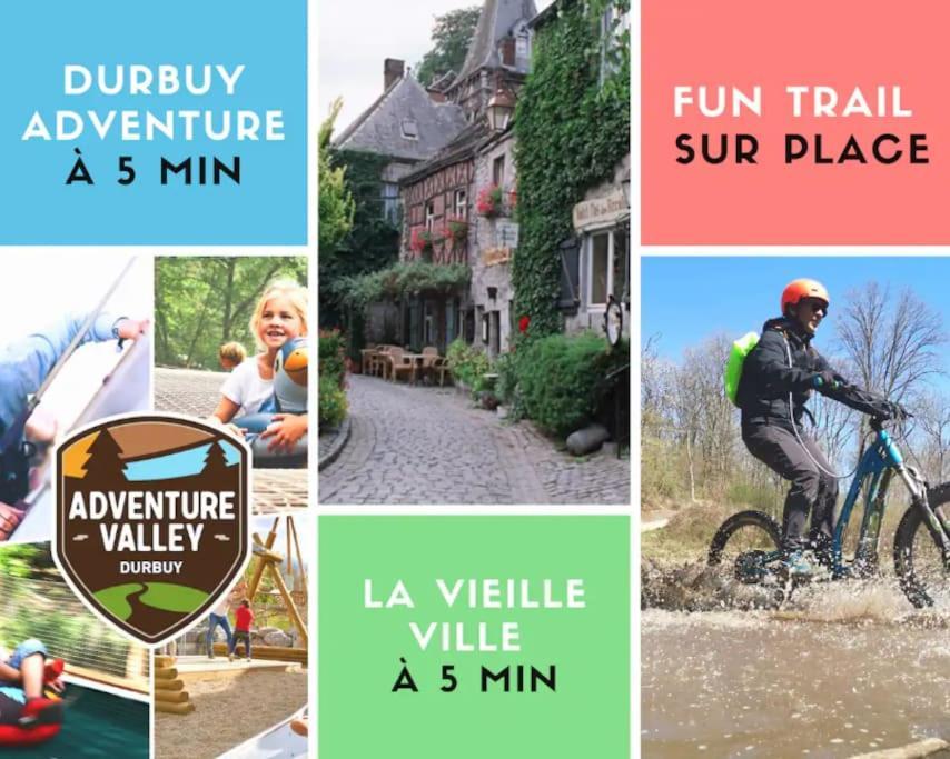Appartement Durbuy Avec Piscine Et Activites Exterior foto