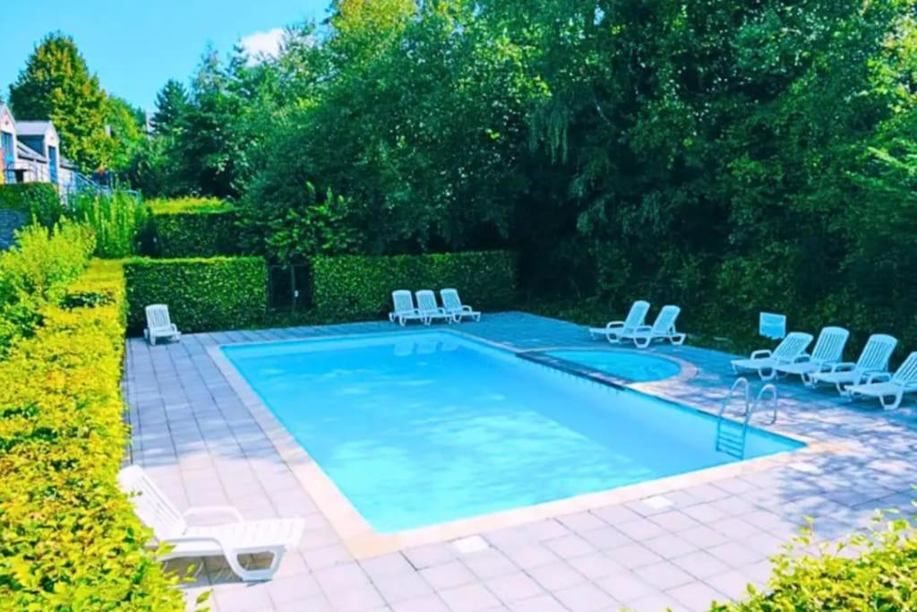 Appartement Durbuy Avec Piscine Et Activites Exterior foto